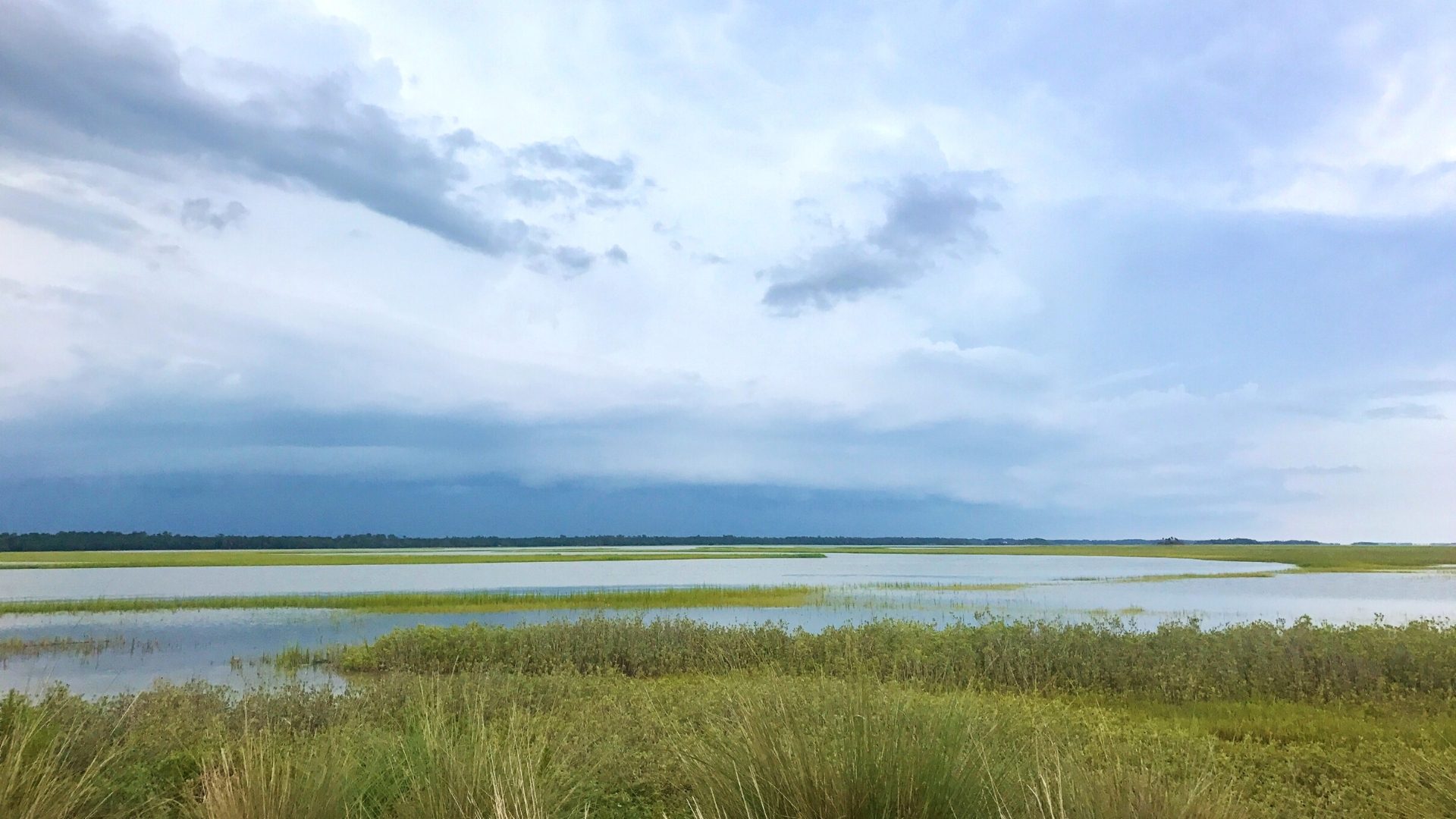 Kiawah Island Rain Storm Rolling In