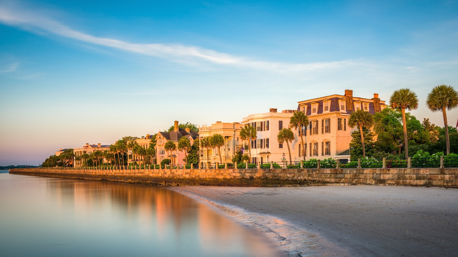 Kiawah Island to Charleston Rainbow Row