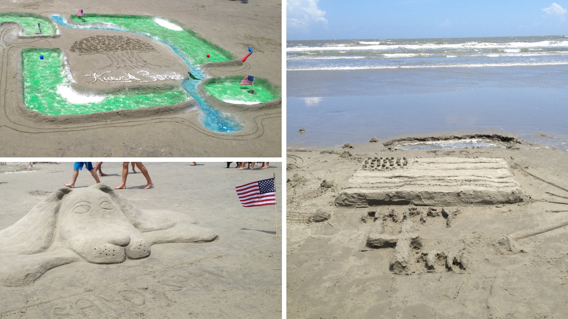 Sand Sculpting Contest Kiawah July