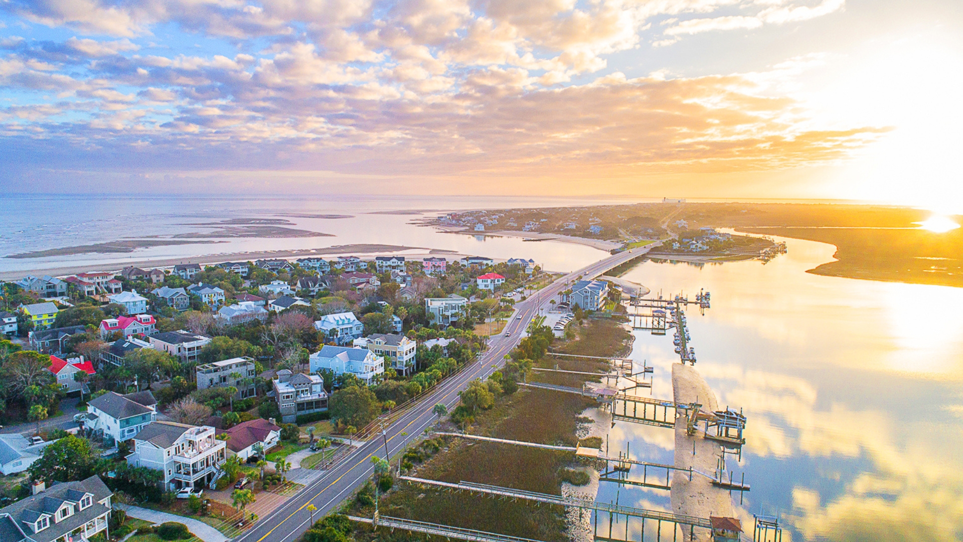 Breach Inlet on Sullivans Island