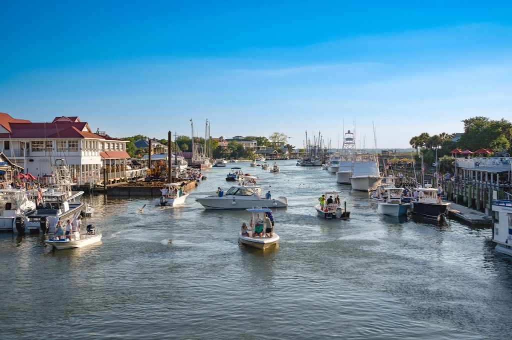 Shem Creek in Charleston