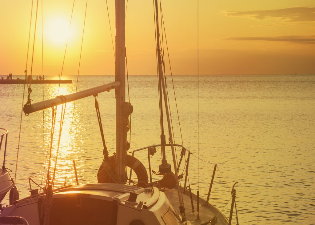 Kiawah Activities - Boating and Sailing at Sunset